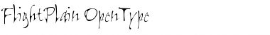 Download Flight Plain Font Title Preview