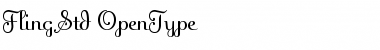 Download Fling Std Regular Font Title Preview