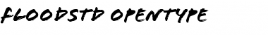Download Flood Std Regular Font Title Preview
