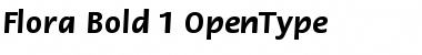 Download ITC Flora Bold Font Title Preview