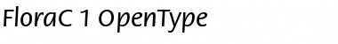 Download FloraC Regular Font Title Preview