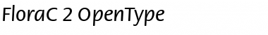 Download FloraC Regular Font Title Preview