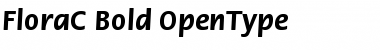 Download FloraC Regular Font Title Preview