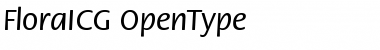 Download FloraICG Regular Font Title Preview
