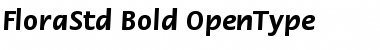 Download ITC Flora Std Bold Font Title Preview