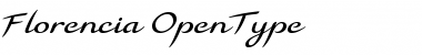 Download Florencia Regular Font Title Preview
