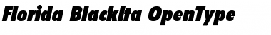 Download Florida-BlackIta Regular Font Title Preview