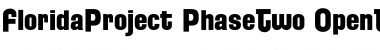 Download Florida Project Phase Two Regular Font Title Preview