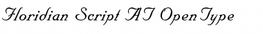 Download Floridian Script AT Regular Font Title Preview