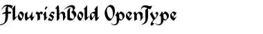Download FlourishBold Regular Font Title Preview