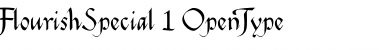 Download FlourishSpecial Regular Font Title Preview