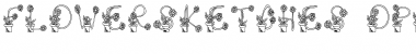 Download FlowerSketches Regular Font Title Preview