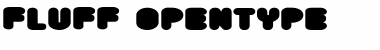 Download Fluff Regular Font Title Preview