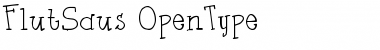 Download flutSaus Regular Font Title Preview