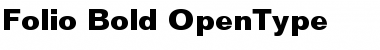 Download Folio Bold Font Title Preview