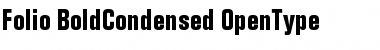 Download Folio Bold Condensed Font Title Preview