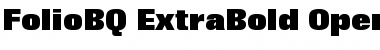 Download Folio BQ Regular Font Title Preview