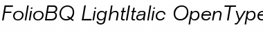 Download Folio BQ Regular Font Title Preview