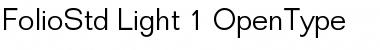 Download Folio Std Light Font Title Preview