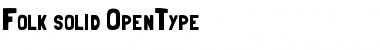 Download Folk solid Font Title Preview