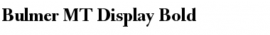 Download Bulmer MT Regular Display Bold Font Title Preview