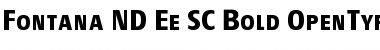 Download Fontana ND Ee SC Bold Font Title Preview