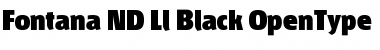 Download Fontana ND Ll Black Font Title Preview