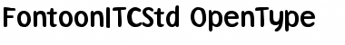 Download Fontoon ITC Std Regular Font Title Preview