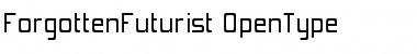 Download ForgottenFuturist Regular Font Title Preview