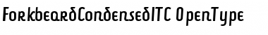 Download Forkbeard Condensed ITC Regular Font Title Preview