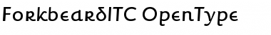 Download Forkbeard ITC Regular Font Title Preview