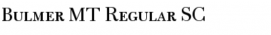 Download Bulmer MT Regular SC Regular Font Title Preview