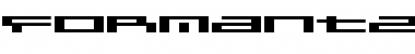 Download Formant237Plain Regular Font Title Preview