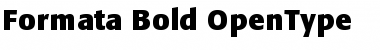 Download Formata Bold Font
