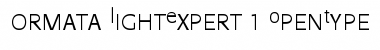 Download Formata Light Expert Font Title Preview