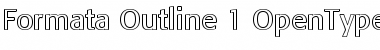 Download Formata Outline Font Title Preview