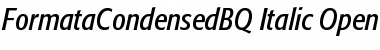 Download Formata Condensed BQ Regular Font Title Preview