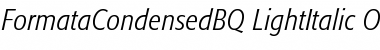 Download Formata Condensed BQ Regular Font Title Preview