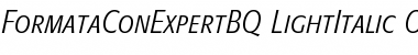 Download FormataCondensedExpertBQ Regular Font Title Preview