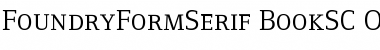 Download FoundryFormSerif BookSC Font Title Preview
