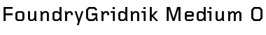 FoundryGridnik Font