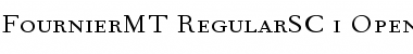 Download Fournier MT Regular Small Caps & Old Style Figures Font Title Preview