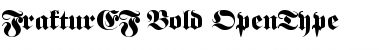 Download FrakturEF Bold Font Title Preview