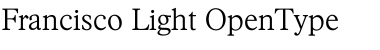 Download Francisco Light Font Title Preview