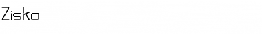Download Ziska Normal Font Title Preview