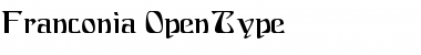 Download Franconia Regular Font Title Preview
