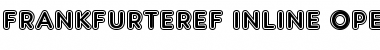 Download FrankfurterEF Inline Font Title Preview