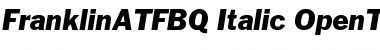 Download Franklin ATF BQ Regular Font Title Preview