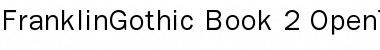 Download ITC Franklin Gothic Book Font Title Preview