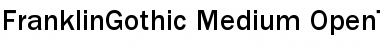Download ITC Franklin Gothic Medium Font Title Preview